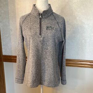 Women’s Cal Poly Champion Gray Quarter-Zip Women's Sweatshirt